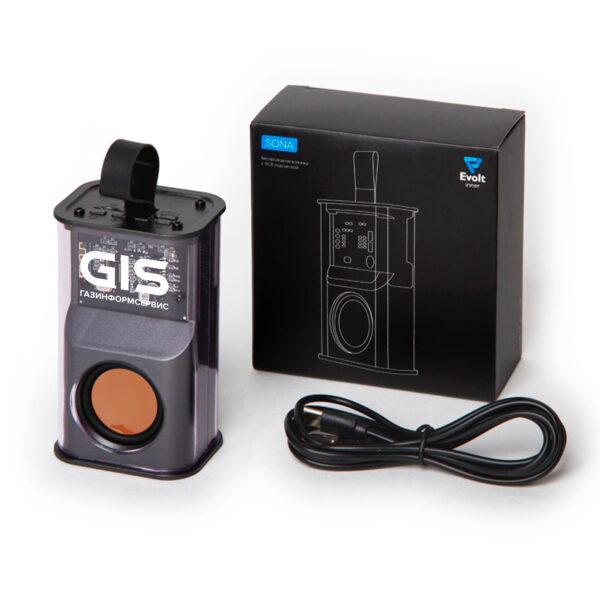 Колонка прозрачная Bluetooth GIS