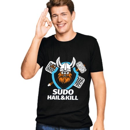 Футболка базовая SUDO HAIL&KILL