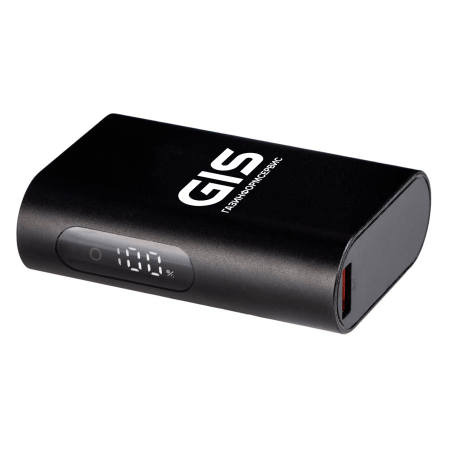 Powerbank GIS black 10000 mAh