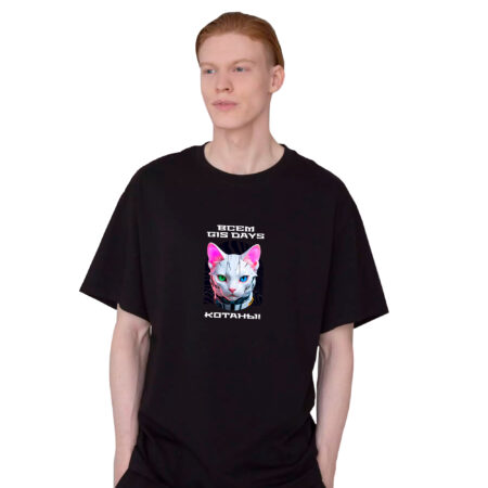 Футболка Котаны 2025 черный (Оверсайз)