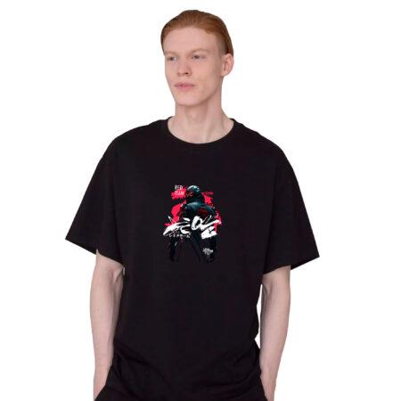 Футболка Red Team 2025 черная (Оверсайз)