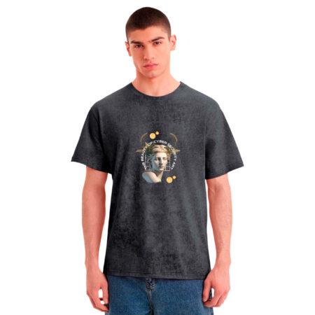 Футболка Античная 2025 серая варенка (Оверсайз)