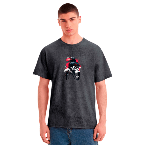 Футболка Red Team 2025 серая варенка (Оверсайз)