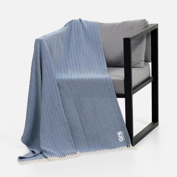 Плед синий Плед синий